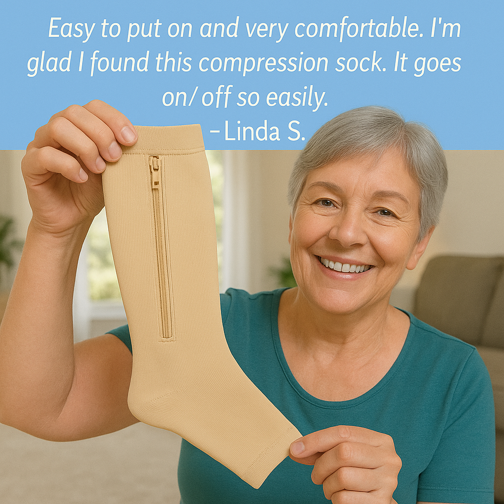 EasyZip - Relief Socks