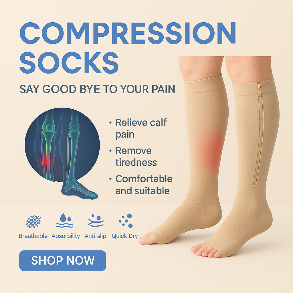 EasyZip - Relief Socks